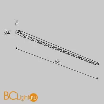 Трековый светильник Maytoni Spiky TR175-1-24WTW-M-B - Фото 9