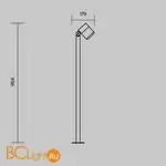 Ландшафтный светильник Maytoni Spira O497FL-L12B3K - Фото 7