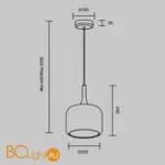 Подвесной светильник Maytoni Spirito MOD286PL-L18W3K - Фото 10