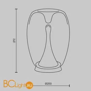 Настольная лампа Maytoni Splash MOD282TL-L15G3K1 - Фото 3