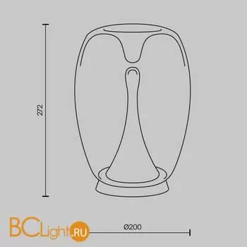 Настольная лампа Maytoni Splash MOD282TL-L15G3K - Фото 3