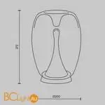 Настольная лампа Maytoni Splash MOD282TL-L15G3K - Фото 3