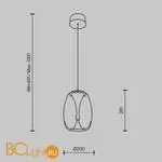 Подвесной светильник Maytoni Splash MOD282PL-L8G3K - Фото 3