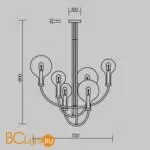 Люстра Maytoni Status MOD333PL-06B - Фото 4