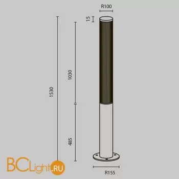 Садово-парковый светильник Maytoni Ster O467FL-L70B3K - Фото 8