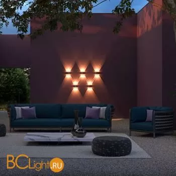 Уличный настенный светильник Maytoni Strato O417WL-L4B3K - Фото 1