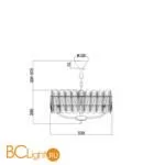 Подвесной светильник Maytoni Suite MOD122PL-06BS - Фото 0