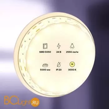 Светодиодная лента 5050 24V 3000K 28.8Вт/м 120LED/м IP20 Maytoni 20034 - Фото 0