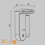 Настенный светильник Maytoni Synergy C034WL-L5W3K - Фото 11