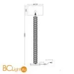 Торшер Maytoni Talento DIA008FL-01CH - Фото 3