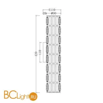 Настенный светильник Maytoni Talento DIA008WL-02CH - Фото 2