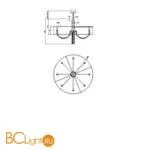 Подвесной светильник Maytoni Talento DIA008PL-08CH - Фото 1