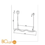 Подвесной светильник Maytoni Tau MOD166PL-L30GB3K - Фото 3