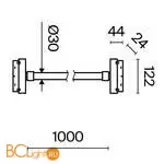 Трековый подвесной светильник Maytoni Tau Exility 4000K 20Вт 360° TR101-2-20W4K-B - Фото 1