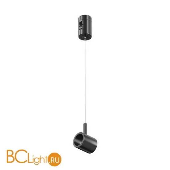 Коннектор с тросовым подвесом Tau в шинопровод Flarity черный TRA154SW-1B