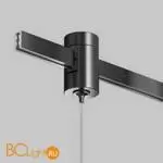 Коннектор с тросовым подвесом Tau в шинопровод Flarity черный TRA154SW-1B - Фото 1