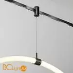 Коннектор с тросовым подвесом Tau в шинопровод Flarity черный TRA154SW-1B - Фото 0