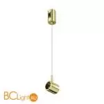 Коннектор с тросовым подвесом Tau в шинопровод Flarity латунь TRA154SW-1BS