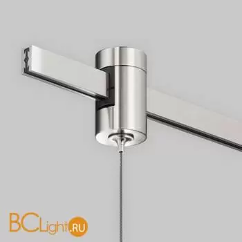 Коннектор с тросовым подвесом Tau в шинопровод Flarity платина TRA154SW-1PT - Фото 1