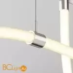 Потолочный коннектор с тросовым подвесом Tau в шинопровод Flarity платина TRA154CSW-1PT - Фото 1