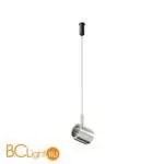 Потолочный коннектор с тросовым подвесом Tau в шинопровод Flarity платина TRA154CSW-1PT