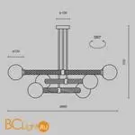 Люстра Maytoni Teatro MOD287PL-06BS - Фото 1