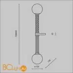 Бра Maytoni Teatro MOD287WL-02BS - Фото 0