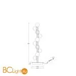 Настольный светильник Maytoni Tessara MOD081TL-L14G3K - Фото 1