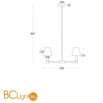 Люстра Maytoni Tet-a-tet MOD104PL-05B - Фото 0