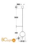 Подвесной светильник Maytoni The Sixth Sense Z020PL-L6B3K - Фото 6