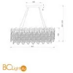 Подвесной светильник Maytoni Tissage MOD490PL-10G - Фото 0