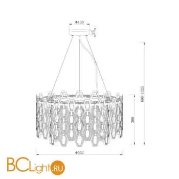 Подвесной светильник Maytoni Tissage MOD490PL-09G - Фото 0