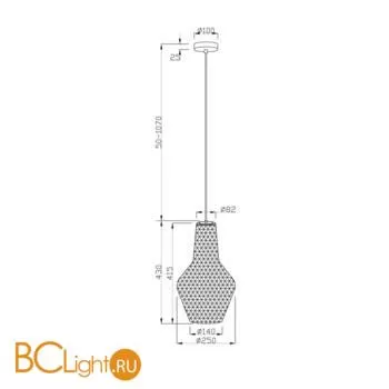 Подвесной светильник Maytoni P054PL-01B2 - Фото 4