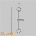 Бра Maytoni Touch MOD285WL-L10BS3K - Фото 4