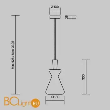 Подвесной светильник Maytoni Toys MOD405PL-01W2 - Фото 5