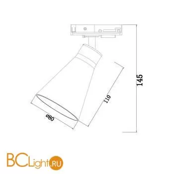 Трековый светильник Maytoni Virar Unity GU10 10Вт TR022-1-GU10-MG - Фото 2