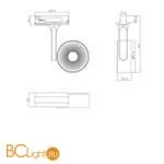 Трековый LED светильник Maytoni TR024-1-10B4K - Фото 1