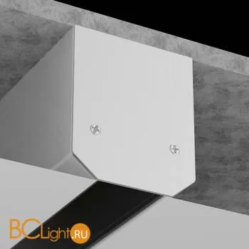 Заглушка торцевая для профиля TRA004MP-21S Maytoni S35 серый TRA004MPEC-21S - Фото 1