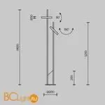 Торшер Maytoni Trust MOD460FL-L6BS3K - Фото 6