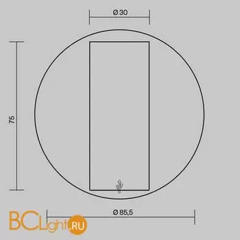 Бра Maytoni Twist C081WL-L3WBS3K - Фото 6