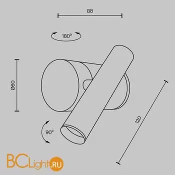 Бра Maytoni Utility MOD433WL-L3B3K1 - Фото 5