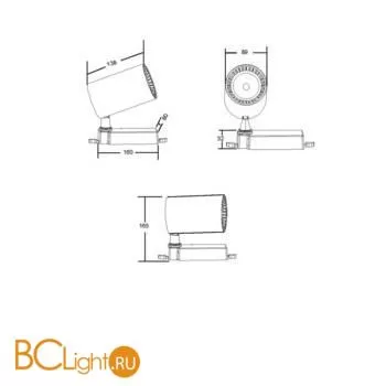 Трековый светильник Maytoni Vuoro Trinity 4000K 26Вт 24° TR029-3-30W4K-W - Фото 0