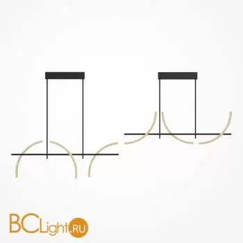 Подвесной светильник Maytoni Wabi MOD428PL-L20BK - Фото 6