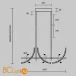 Подвесной светильник Maytoni Wabi MOD428PL-L20BK - Фото 8