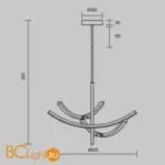 Подвесной светильник Maytoni Wabi MOD428PL-L27BK - Фото 8