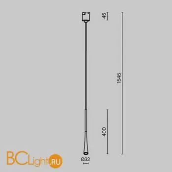 Трековый светильник Maytoni Waist new TR167-1-7W3K-M-BS - Фото 6