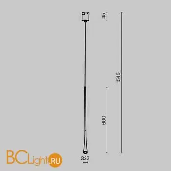 Трековый светильник Maytoni Waist new TR168-1-7W3K-M-BS - Фото 7