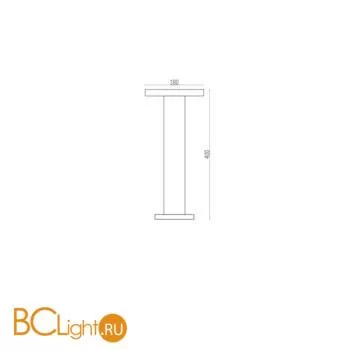 Садово-парковый фонарь Maytoni Wald O420FL-L12GF - Фото 0