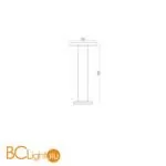 Садово-парковый фонарь Maytoni Wald O420FL-L12GF - Фото 0