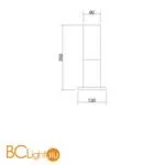 Ландшафтный светильник Maytoni Willis O418FL-01GR - Фото 0